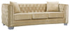 Meridian Reese Velvet Sofa in Beige 648BE-S image