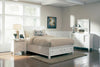 G201309KW-S5 Sandy Beach White California King Five-Piece Bedroom Set image