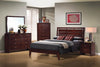 Serenity Rich Merlot California King Bed image