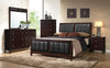 Carlton Transitional Cappuccino Eastern King Bed image