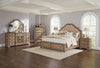 Ilana Traditional Antique Linen and Cream California King Storage Bed Four-Piece Set image