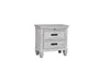 Franco Antique White Two-Drawer Nightstand With Tray image