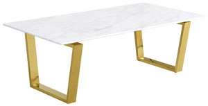 Meridian Cameron Coffee Table in Gold 212-C image