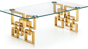 Meridian Pierre Coffee table in Gold 214-C image
