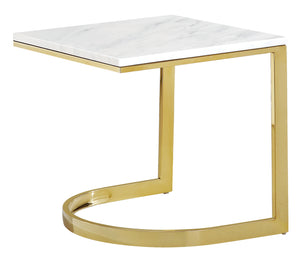 Meridian London End Table in Gold 217-E image