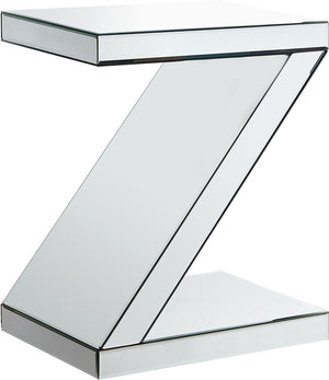 Meridian Furniture Zee End Table in Silver 226-E image