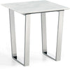 Meridian Furniture Carlton End Table in Chrome 235-E image