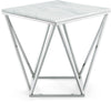Meridian Furniture Skyler End Table in Chrome 244-E image