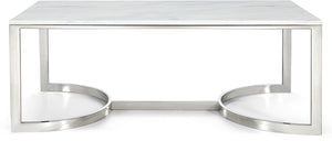 Meridian Furniture Copley Coffee Table in Chrome 245-C image