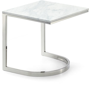 Meridian Furniture Copley End Table in Chrome 245-E image