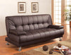 G300148 Casual Brown and Chrome Sofa Bed image