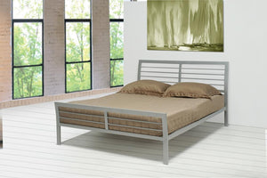 Cooper Contemporary Silver Queen Bed image