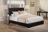 Conner Casual Black Upholstered Twin Bed image
