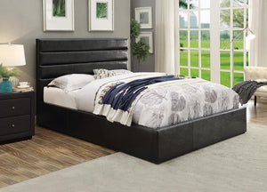 Riverbend Casual Black Full Storage Bed image