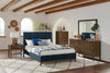 Charity Blue Upholstered King Bed image