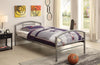 Baines Casual Silver Twin Bed image