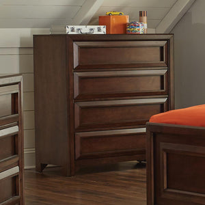 Greenough Transitional Cappuccino Four-Drawer Chest image