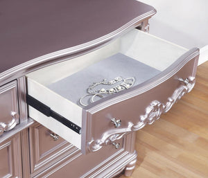 Caroline Metallic Lilac Dresser image
