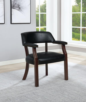 Modern Black Guest Chair image