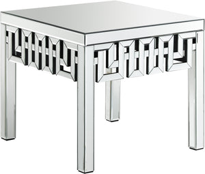 Meridian Aria End Table in Mirrored 412-E image