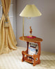 Traditional Warm Brown Accent Table image