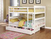 Chapman Traditional White Full-over-Full Bunk Bed image