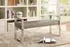 G500434 Contemporary Chrome and Champagne Bench image