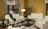 Samuel Transitional White Two-Piece Living Room Set image
