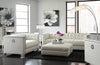 Chaviano Contemporary White Sofa image