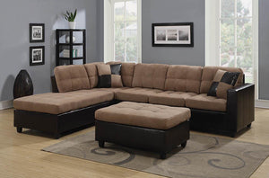Mallory Casual Tan Sectional image