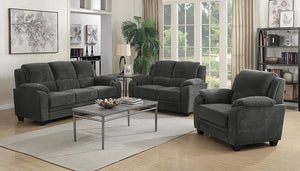 Northend Charcoal Three-Piece Living Room Set image