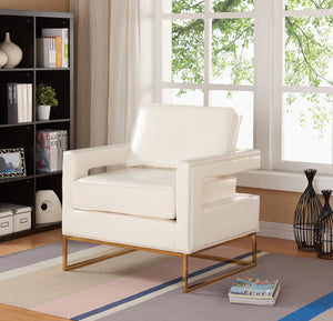 Meridian Amelia Accent Chair in White 512White image