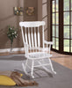 Traditional White Rocking Chair image