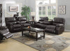 Willemse Chocolate Reclining Two-Piece Living Room Set image