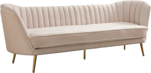 Meridian Margo Velvet Sofa in Cream 622Cream-S image