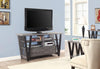 Modern Two-Tone Trapezoid TV Console image