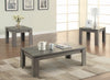G701686 Occasional Table Sets Contemporary Distressed Grey Three-Piece Set image