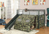 Camouflage Themed Glossy Green Loft Bed image