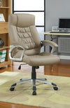 Transitional Taupe Office Chair image