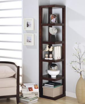 G800268 Transitional Cappuccino Bookcase image