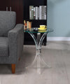 G900490 Contemporary Clear Accent Table image