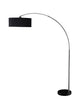 G901486 Contemporary Black and Chrome Floor Lamp image