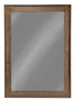 Distressed Brown Accent Mirror image