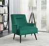 Mid-Century Modern Green Accent Chair image