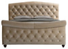 Meridian Diamond King Sleigh Bed in Golden Beige Diamond-Sleigh-K image