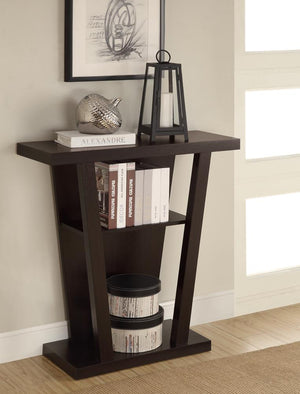 Cappuccino Accent Console Table image