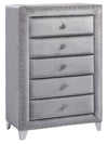 Meridian Sophie 5 Drawer Chest in Grey Sophie-CH image