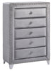 Meridian Sophie 5 Drawer Chest in Grey Sophie-CH image